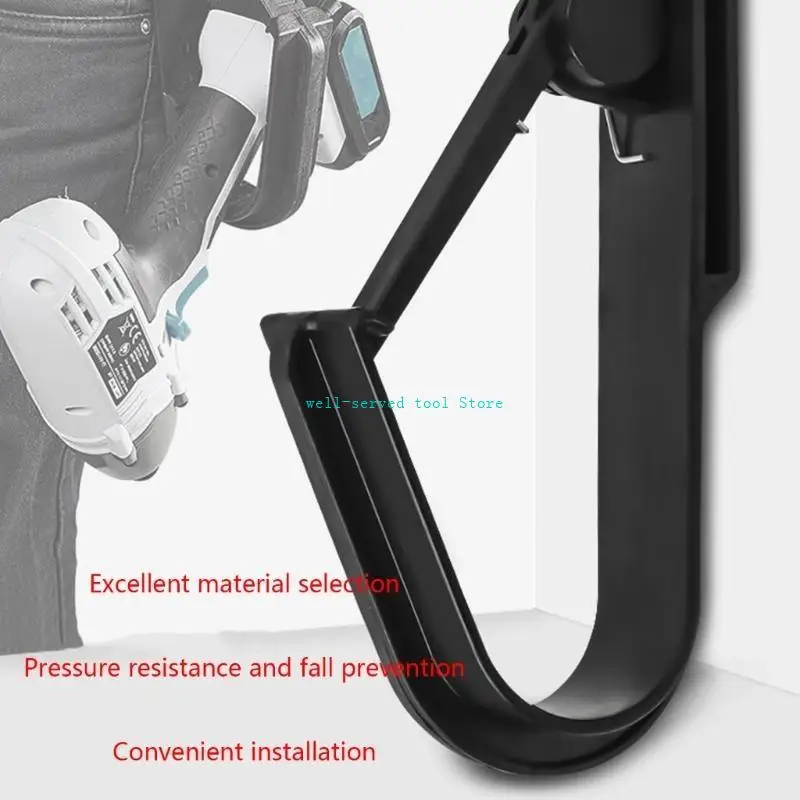 

G88A Impact Driver Belt Clip Electric Wrench Hook Hanger Woodworiking Storage Tool