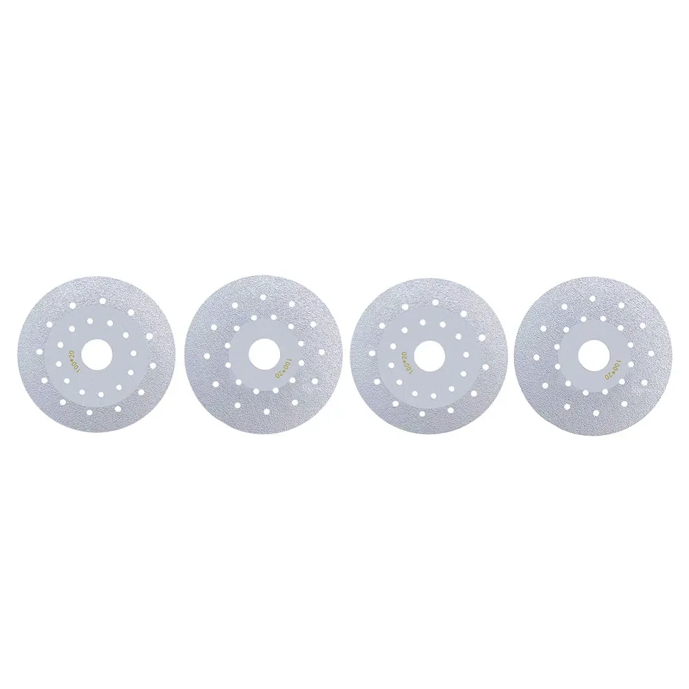 100mm 4inch Cutting Blade Rock Slabs Cutting Disc Diamond Saw Blade Grinding Disc Polishing Cutting Grinding Wheel Discs