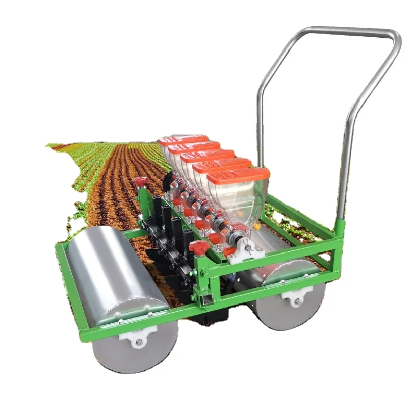 2026 2,4,6,8 Rows Hand Push Vegetable Seeder/tomato Seed Planting Machine/onion Seed Planter Machine