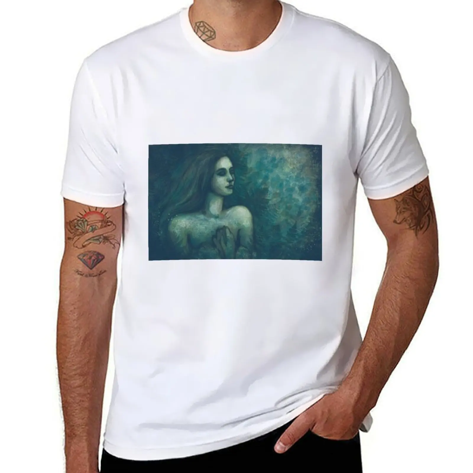 

Lady of the Ferns T-Shirt man t shirt designer t shirts for man pack cotton T-Shirt