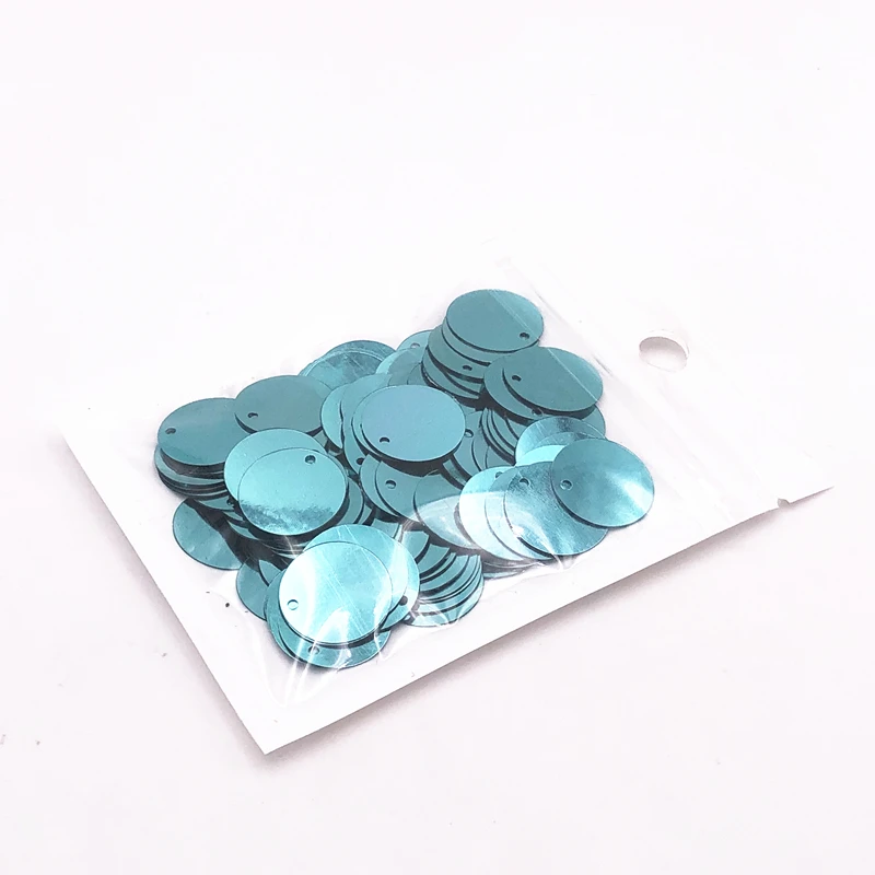 10g 10mm Sequins Large Flat Round Hole Loose Paillettes DIY Dance Decoration Wedding Handmade Crafts Lentejuelas Accessories
