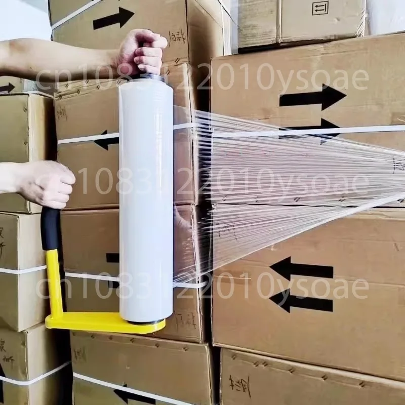 Winding film baler Film puller Manual winding machine Suitable for film width 45 cm or 50cm, paper tube inner diameter 76 mm