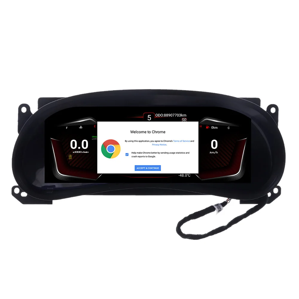 

Digital Dashboard Panel LCD Display Speedometer Vehicle speed display table For Jeep Wrangler 3 JK 2010-2017
