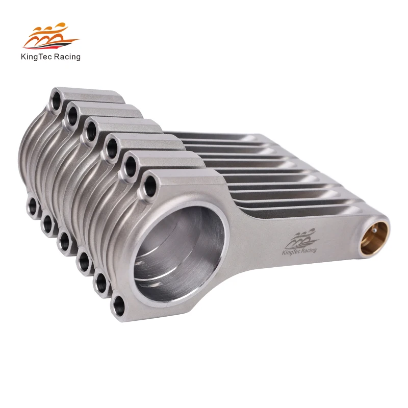 KTKROD Forged Conrod Rb25det 4340 Billet Steel Connecting Rod 6-Cylinder with Bolts for Nissan Rb25 det Skyline R33 Drift Car view 4