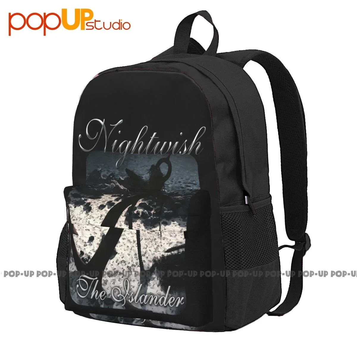 Nightwish The Islander Epica Evanescence Large Capacity Backpack Newest Softback Shopping Bag Bags For Travel