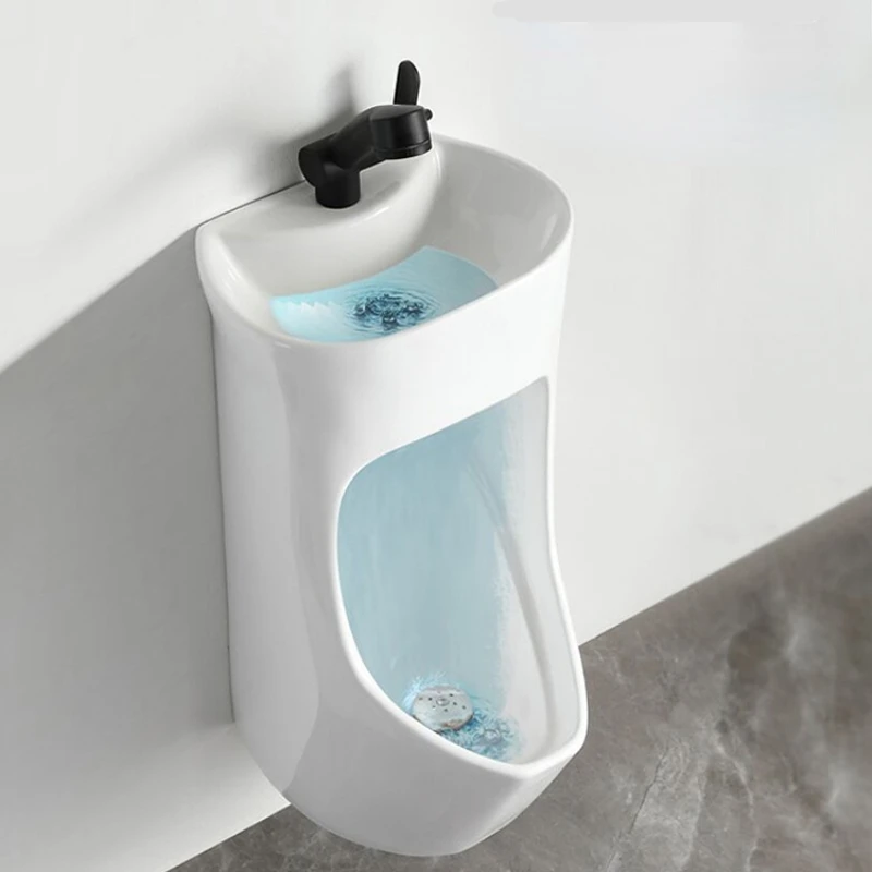 

Integrated Urinal with Wash Basin Wall Mounted Induction Urinal