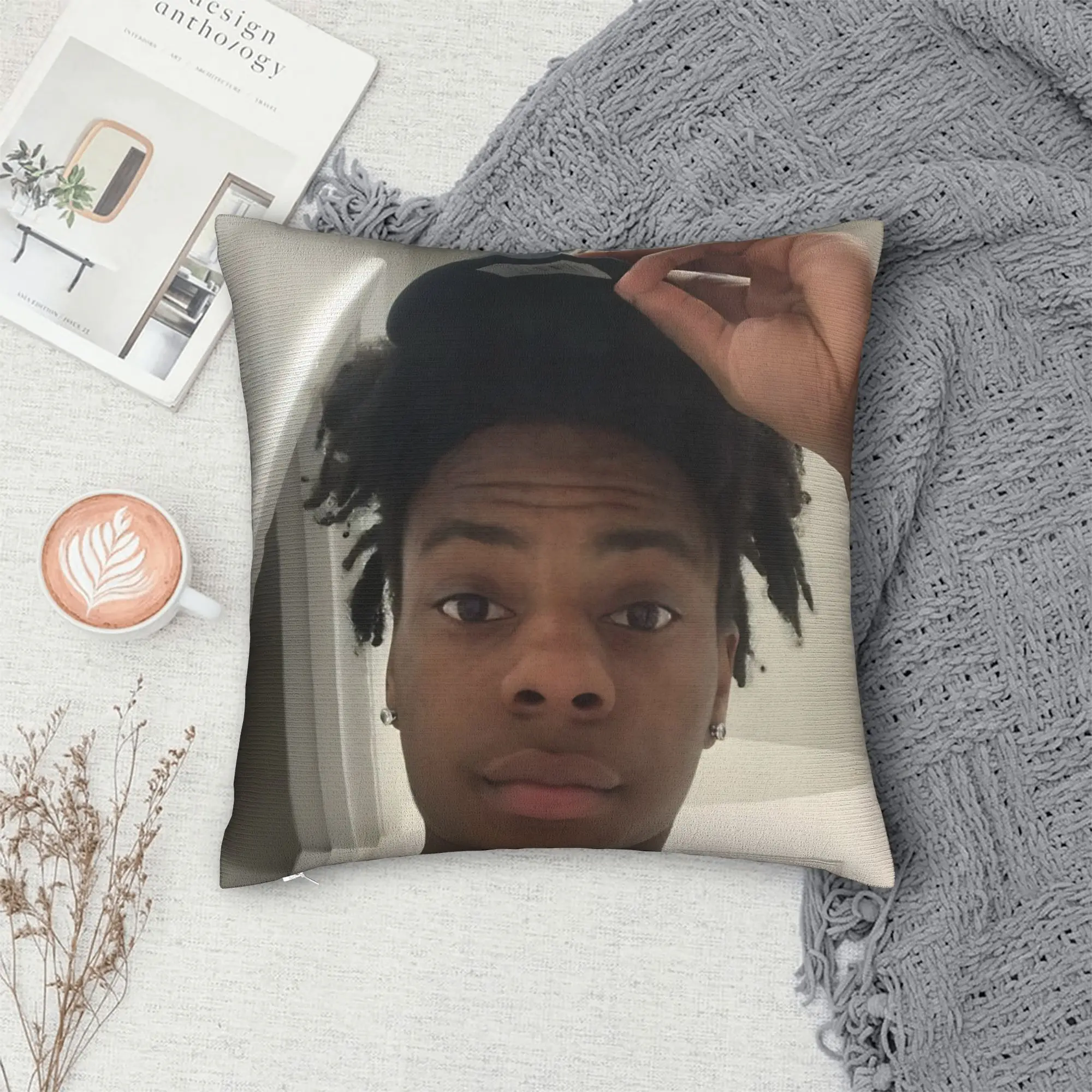 IShowSpeed Funny YouTuber Pillowcases  Fashion Pillow Case For Couch Sofa Bedroom Graphic Pillow Cover