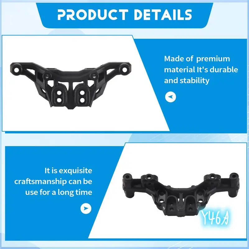 

2Pcs Front & Rear Shock Mount SJ13 For Xinlehong Hosim Q901 Q902 Q903 9130 9136 9137 1/16 RC Car Spare Parts Accessories-Y46A