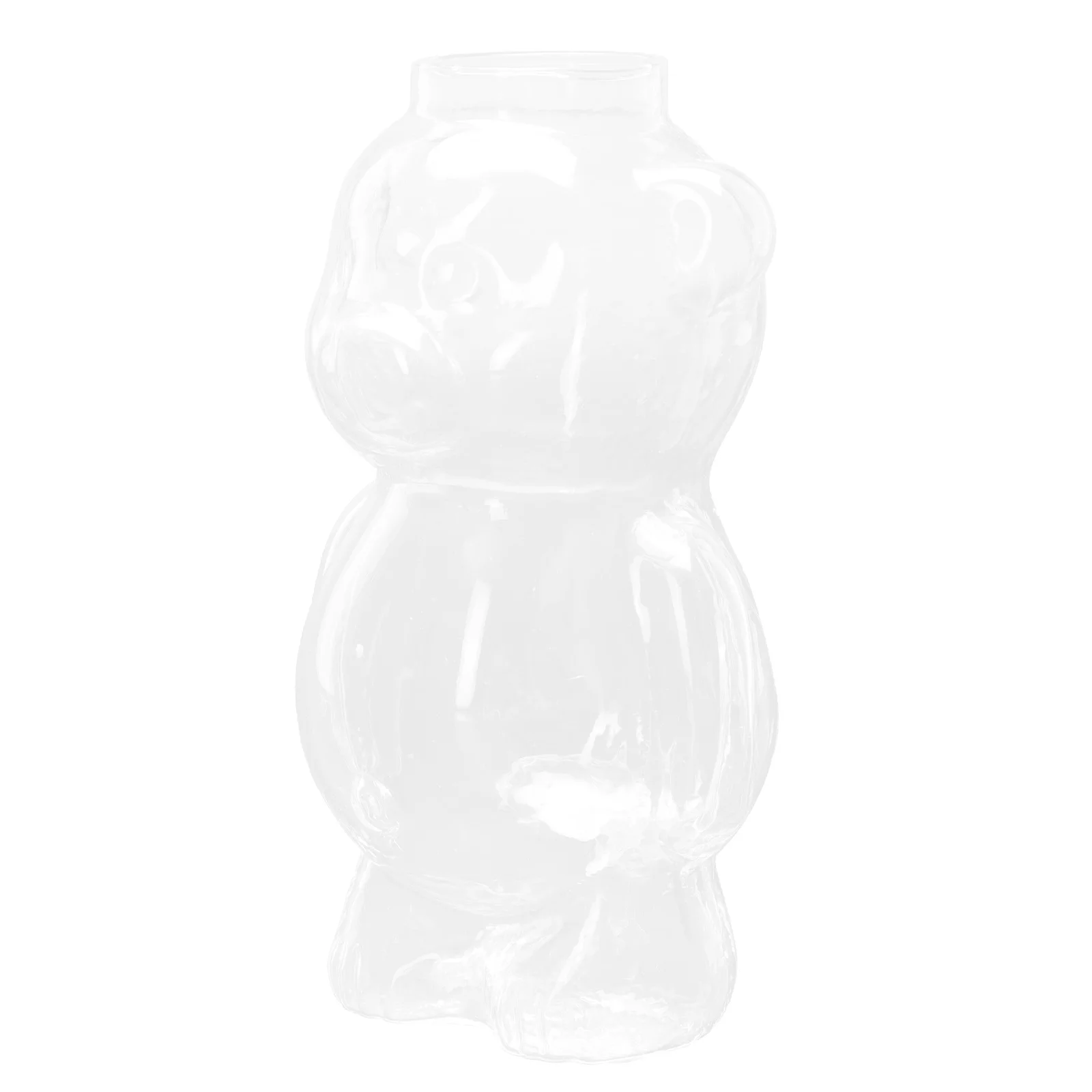

1Pcs Small Bear Cup High-End Glass Material Smooth Rim Ideal for Beverage Wine Cocktail Juice At Home Restaurant