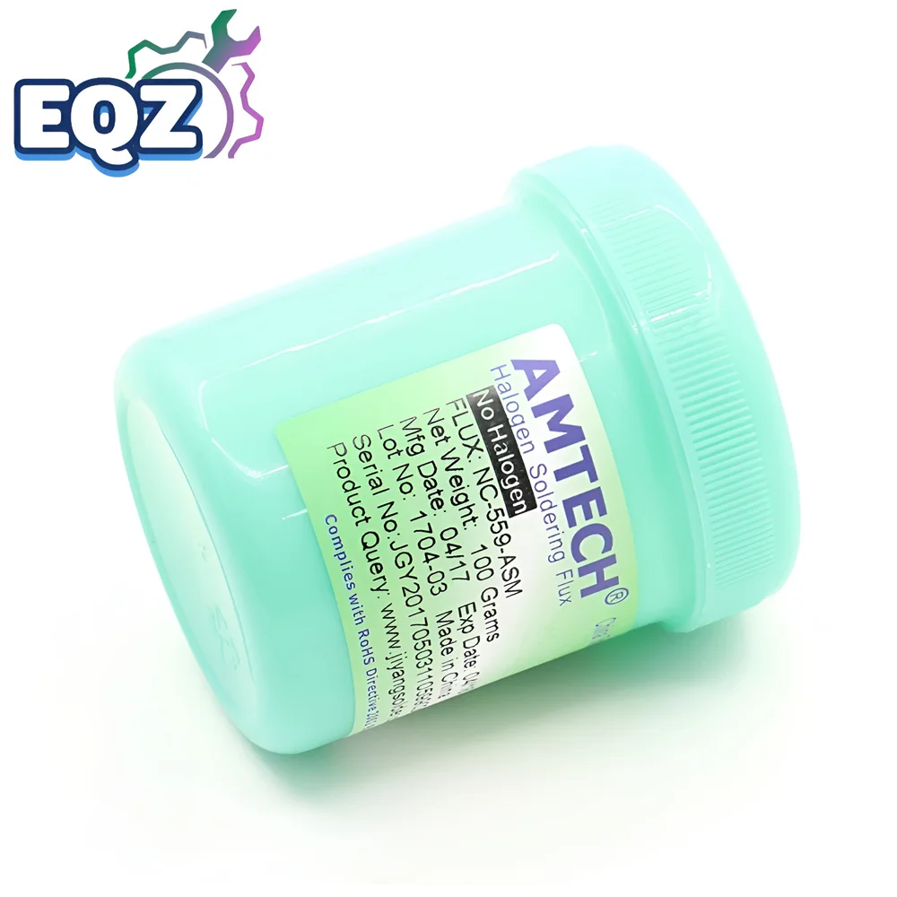 100% AMTECH-NC-559-100g ASM Flux Paste ago di flusso senza piombo la saldatura BGA è comunemente utilizzata per la saldatura 559 Flux