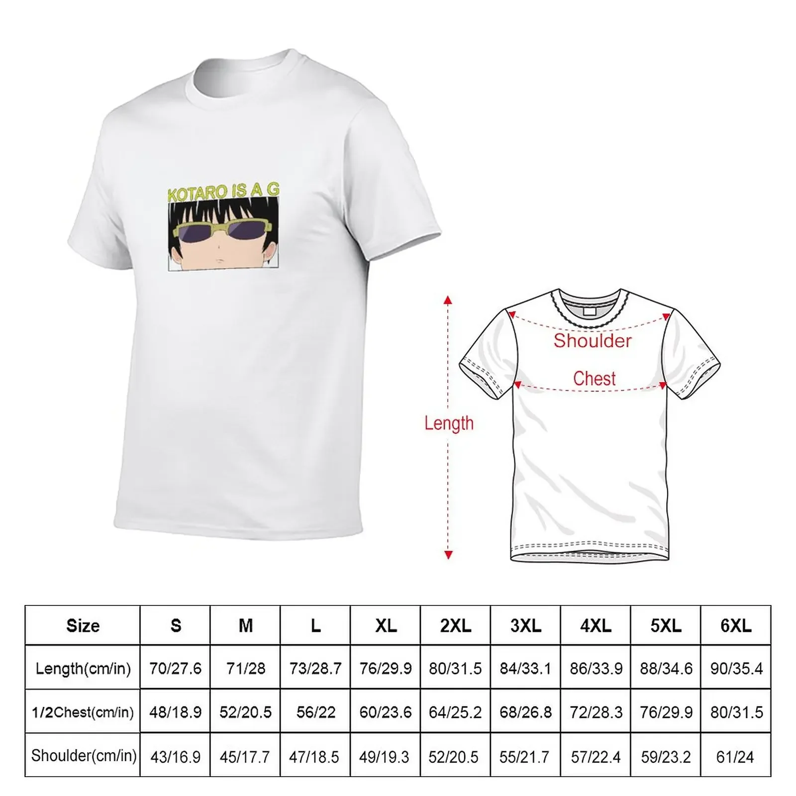 Kotaro IS A G T-Shirt plus size t shirts oversized t shirt oversized t shirt men