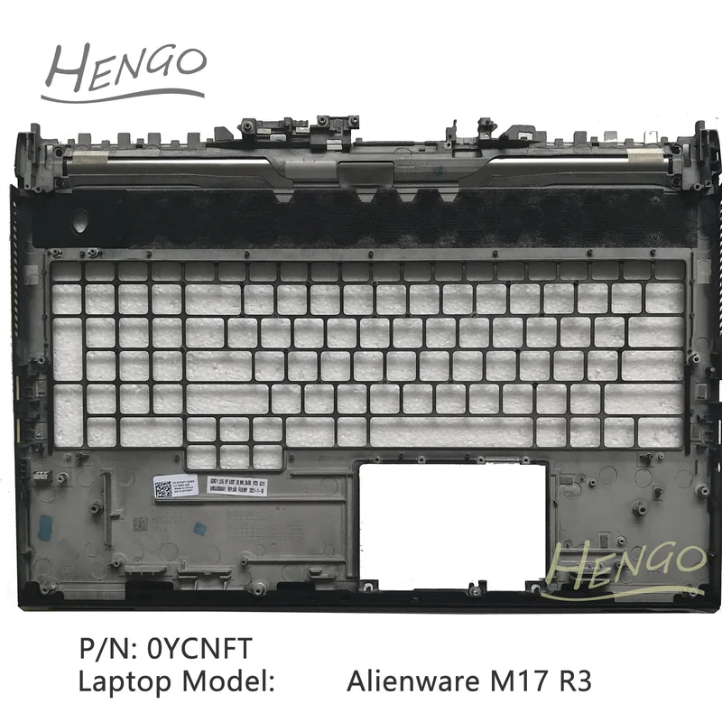 C  FOR New 0YCNFT YCNFT for Dell Alienware M17 R3 Palmrest KB bezel Upper Case Cover