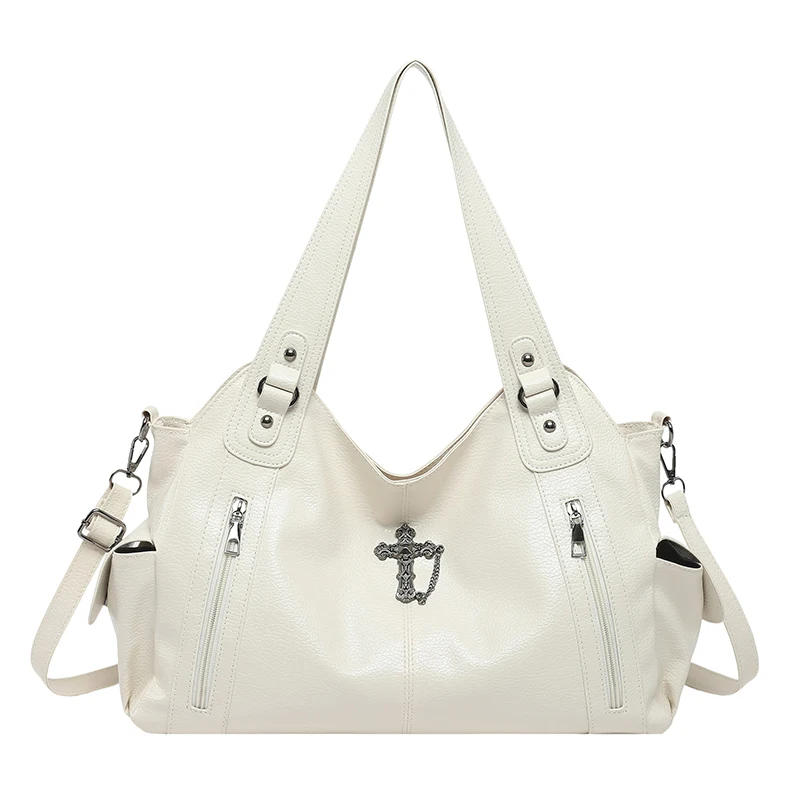 

Large Capacity Women PU Leather Handbags Tote Bags High Quality Ladies Shoulder Bags for Women Casual Female Big Messenger Bag