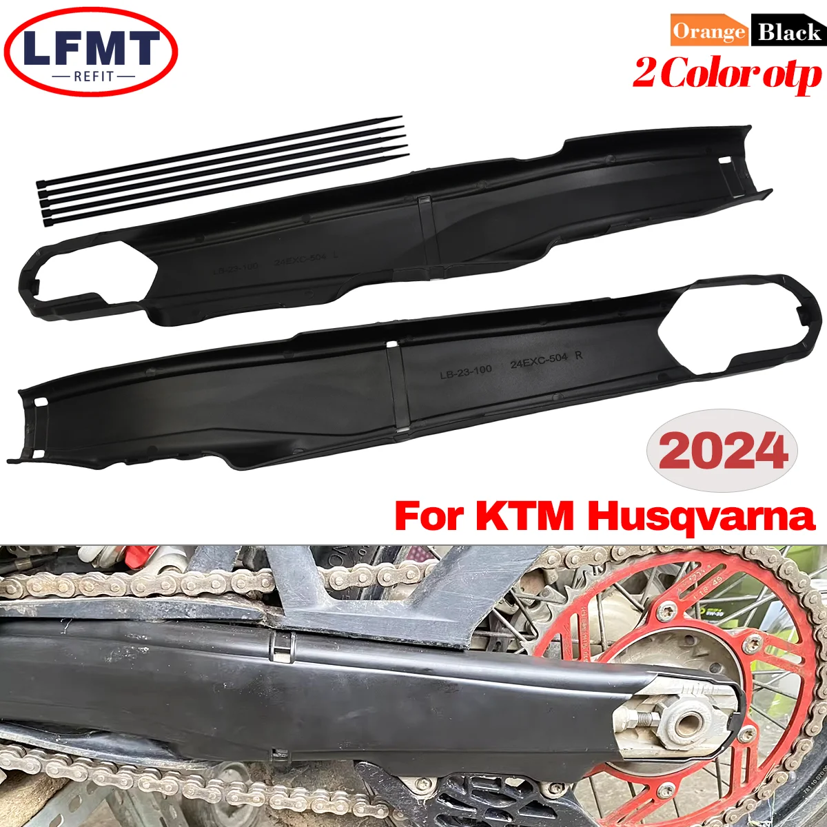 

For KTM EXC EXC-F XC-W SX XC SX-F XC-F 150 250 300 350 450 500 Swingarm Swing Arm Protector Cover For Husqvarna TC TX TE FC FE