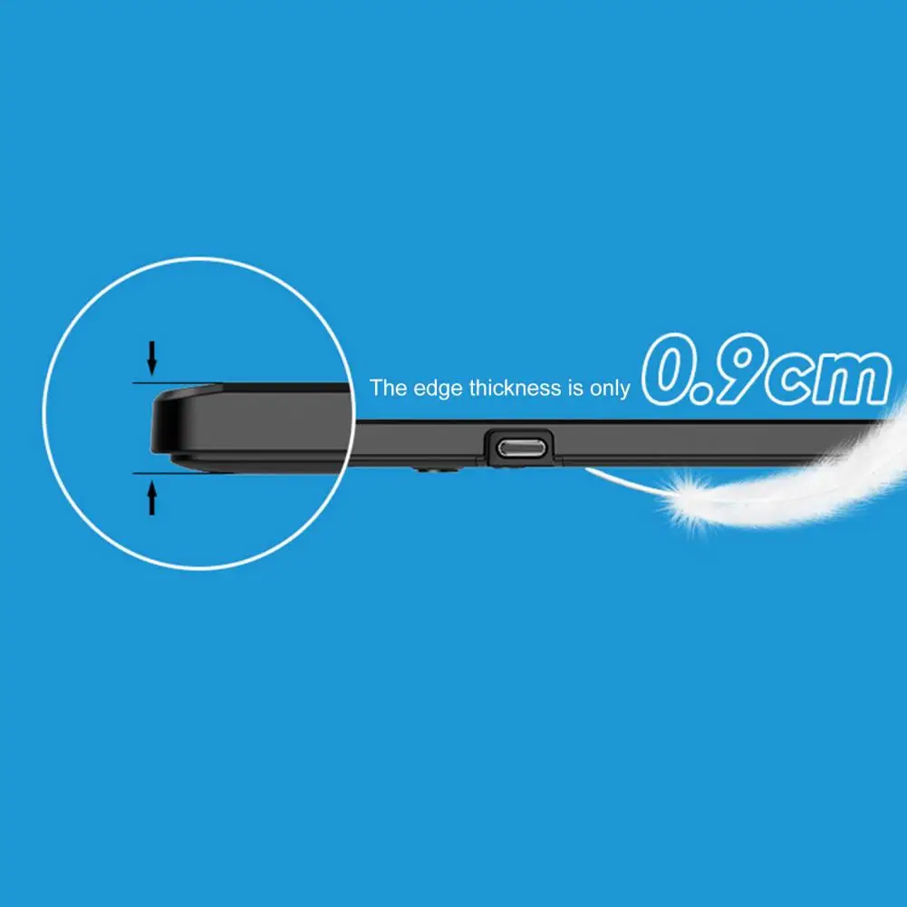 Type-C Interface 1 Set Useful Ultrathin Graphics Drawing Tablet Wide Application Graphics Drawing Tablet 5080LPI   Home Supply