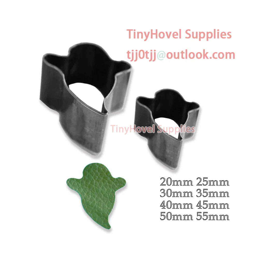 20mm-100mm Ghost shape Steel Rule Die Cut, Steel Cutting Mold for Leather, Steel Punch -Cutter for leather crafts (NB021)