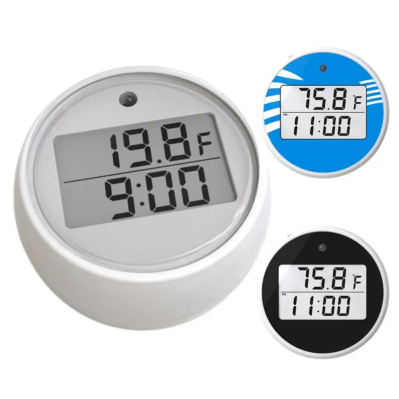 Ice Bath Thermometer Timer Floating Thermometer Waterproof IP67 ice Bath Cold Plunge Accessories Digital Display with Light