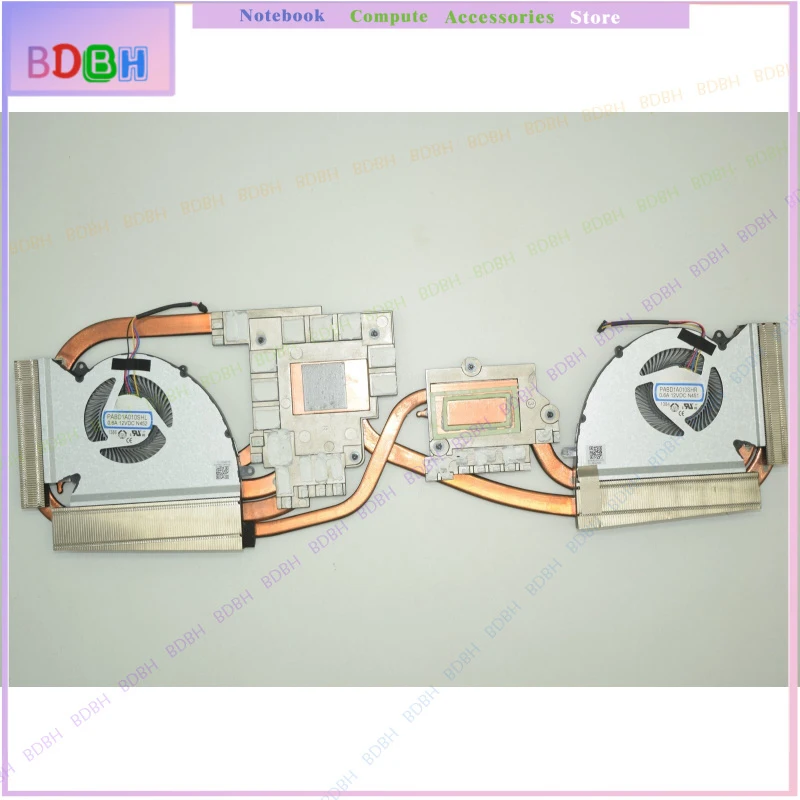 New Cooler Heatsink CPU GPU Fan 0.60A 12VDC For MSI GE76 GP76 MS-17K2 MS-17K3