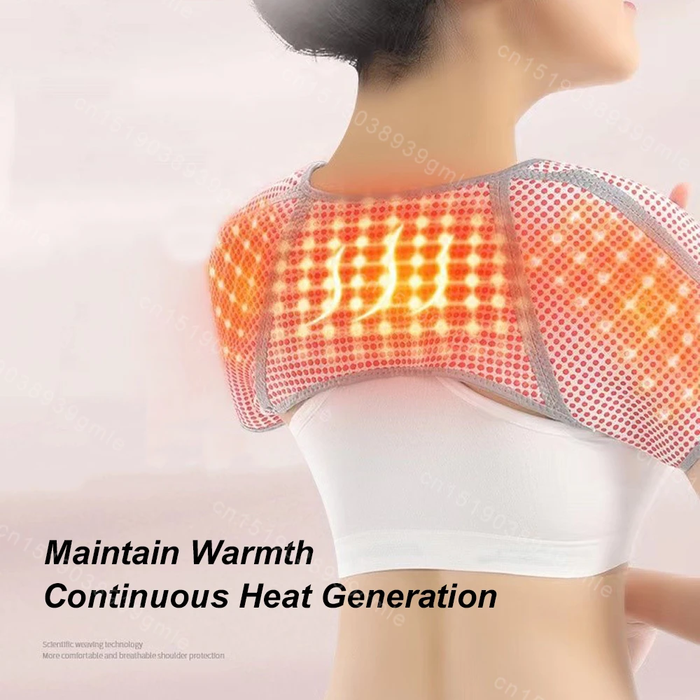 Self Heating Shoulder Protection for Warmth Shoulder Periarthritis Sleepingshoulder Hot Compress Cervical Spondylosis Massage