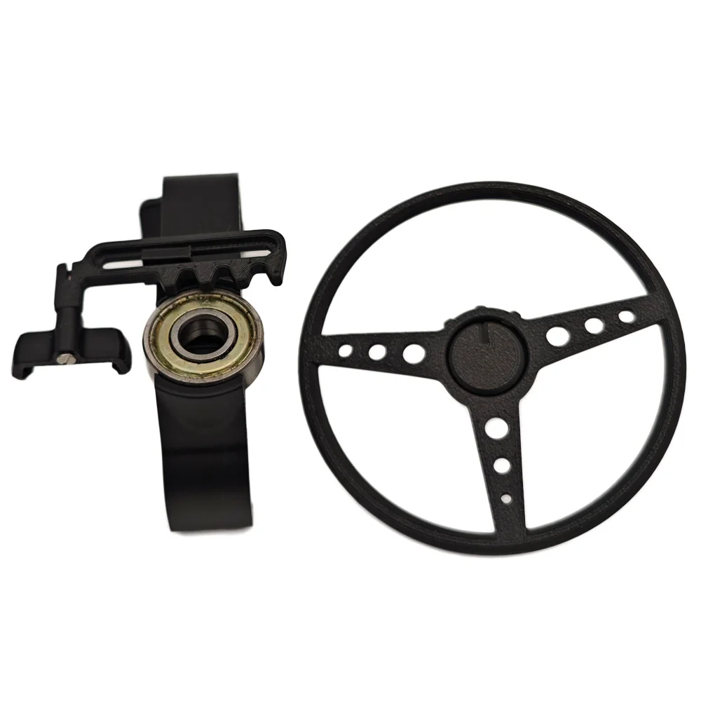 Mini Steering Wheel For PS5 And PS5 Slim Game Controller Auxiliary Replacement Accessories Easy To Assemble And Disassemble