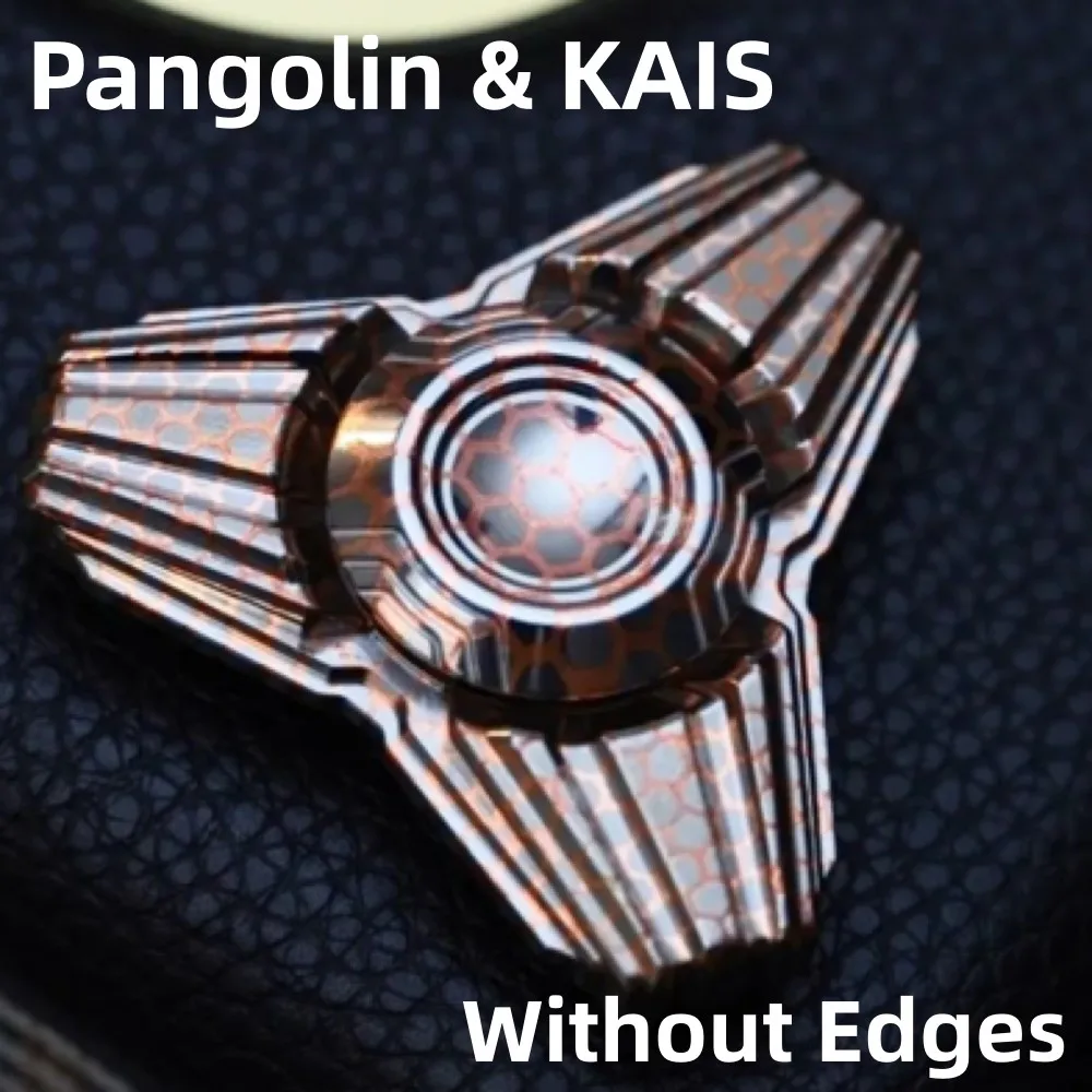 

Pangolin Studio и KAIS без краев, спиннер, игрушки для взрослых, портативные аксессуары для офисного стола, игрушки для беспокойства