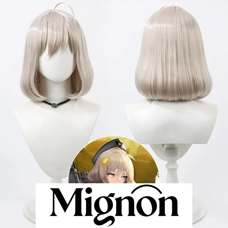 

Богиня Победы: NIKKE Anis, парик для косплея, стрижка на кожу головы, подарок на Хэллоуин