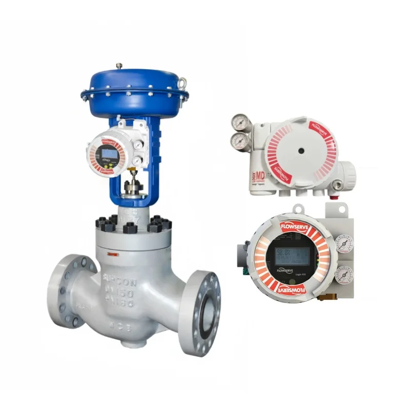 Stock Supplier Flowserve Logix 420 3200MD Digital HART Valve Positioner Pneumatic Control Valves