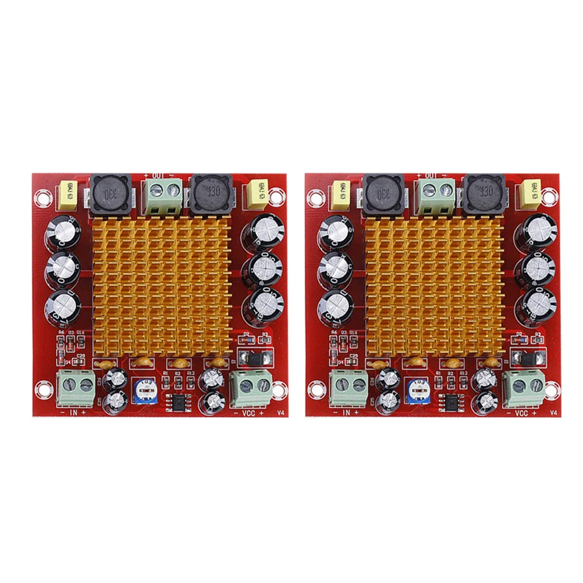 2X płyta wzmacniacza mocy kanałowej 150W nowa jednokanałowa płyta wzmacniacza cyfrowego moduł wzmacniacza mocy 12V-26V TPA3116D2