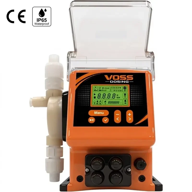 30L/H 4Bar Servo Motor Diaphragm Chemical Dosing Metering Pump PVDF Digital RS485 Modbus Compact Liquid Transfer Industrial