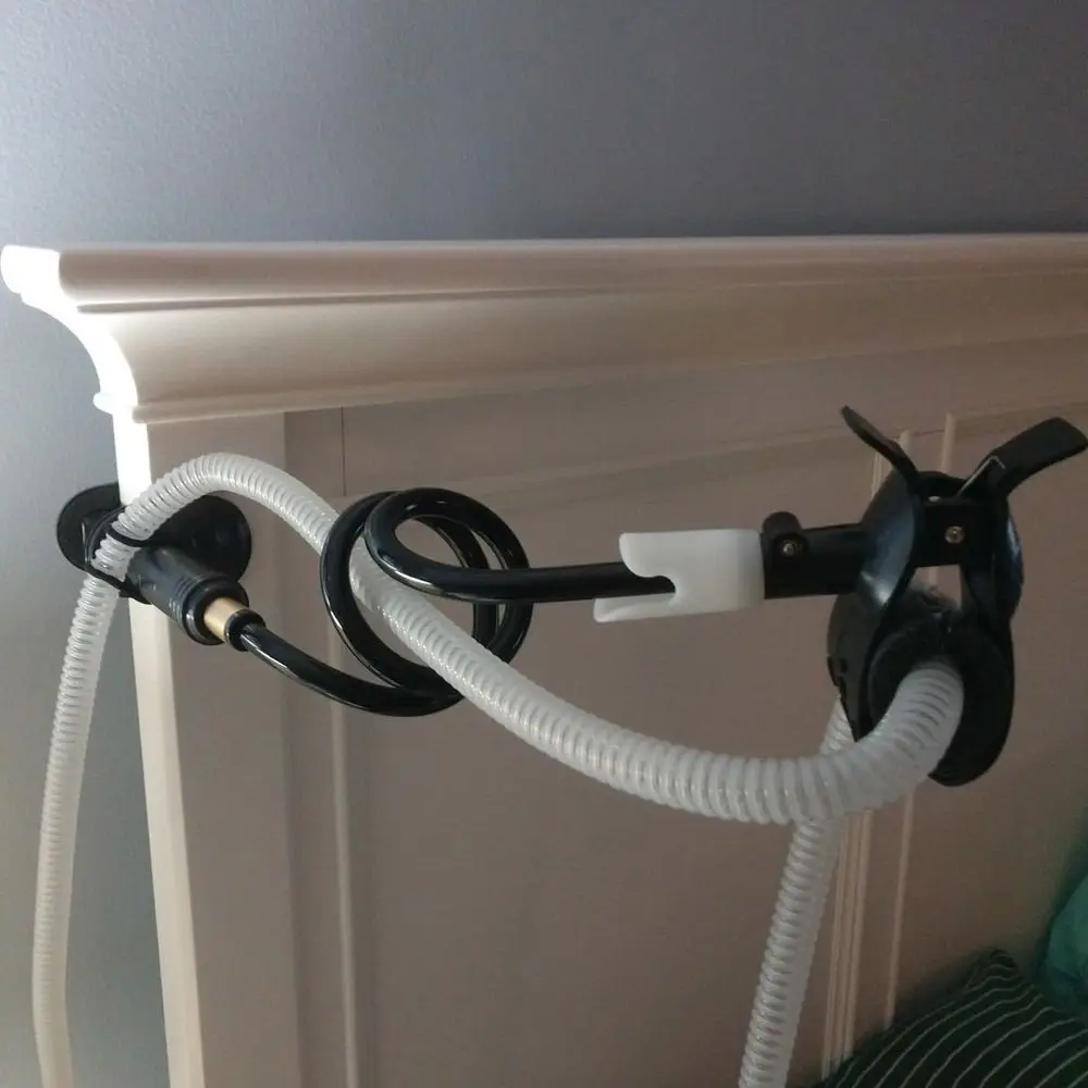 CPAP Hose Holder Hanger for Preventing Tube Leakage and Tangle Adjustable and Sturdy