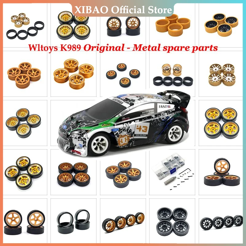 Upgrade RC Car Spare Parts Large Tires Widening Tires for HGD1 MINI-Q MINI-D MINI-Z DRZ 1/28 Wltoys 284131 K969 K979 K989 P929