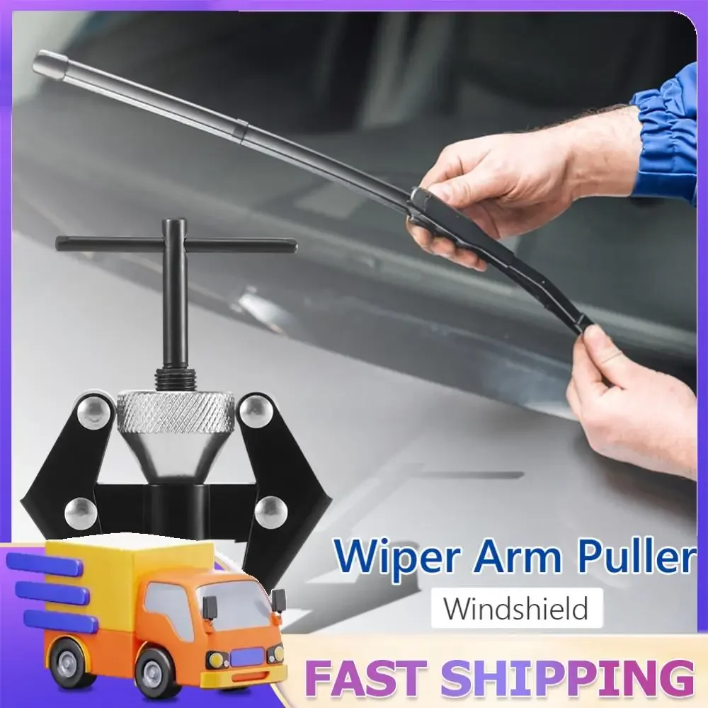 Car Wiper Arm Removal Tool Adjustable Windshield Wiper Arm Puller Alloy Car Wiper Arm Puller Roller 6-28mm for Car Repair Tools