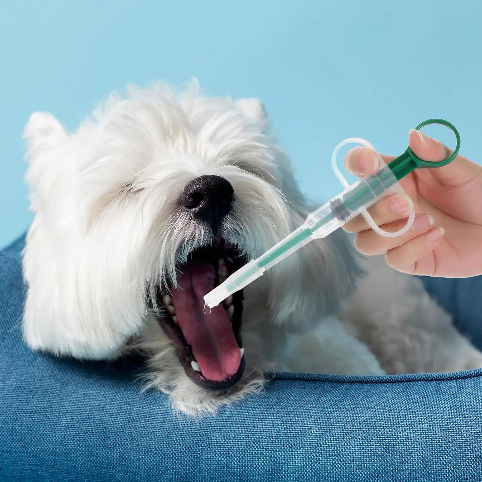 الحيوانات الأليفة حبة مطلق النار بندقية لينة تلميح حقنة القط اللوحي المغذية للحيوانات الصغيرة الطبية تغذية موزع أداة للكلاب والقطط