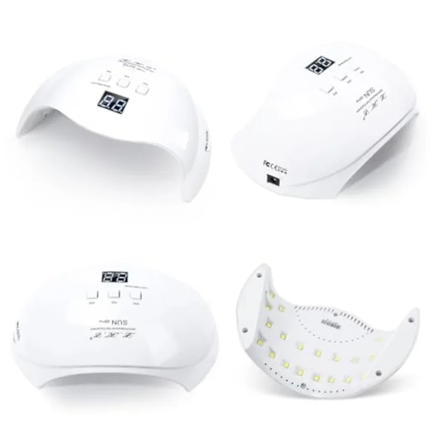 Gel UV LED Nagellak Lamp LKE Nageldroger 40 W LED Licht met 3 Timers Professioneel voor Nail Art Gereedschap Accessoires Wit