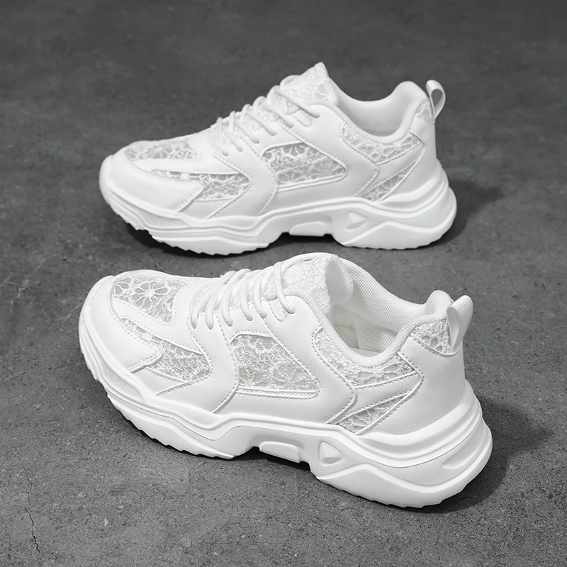 Baskets blanches, chaussures de sport décontractées, chaussures de voyage, chaussures de ville, chaussures de randonnée en plein air, chaussures de course antidérapantes et respirantes 1