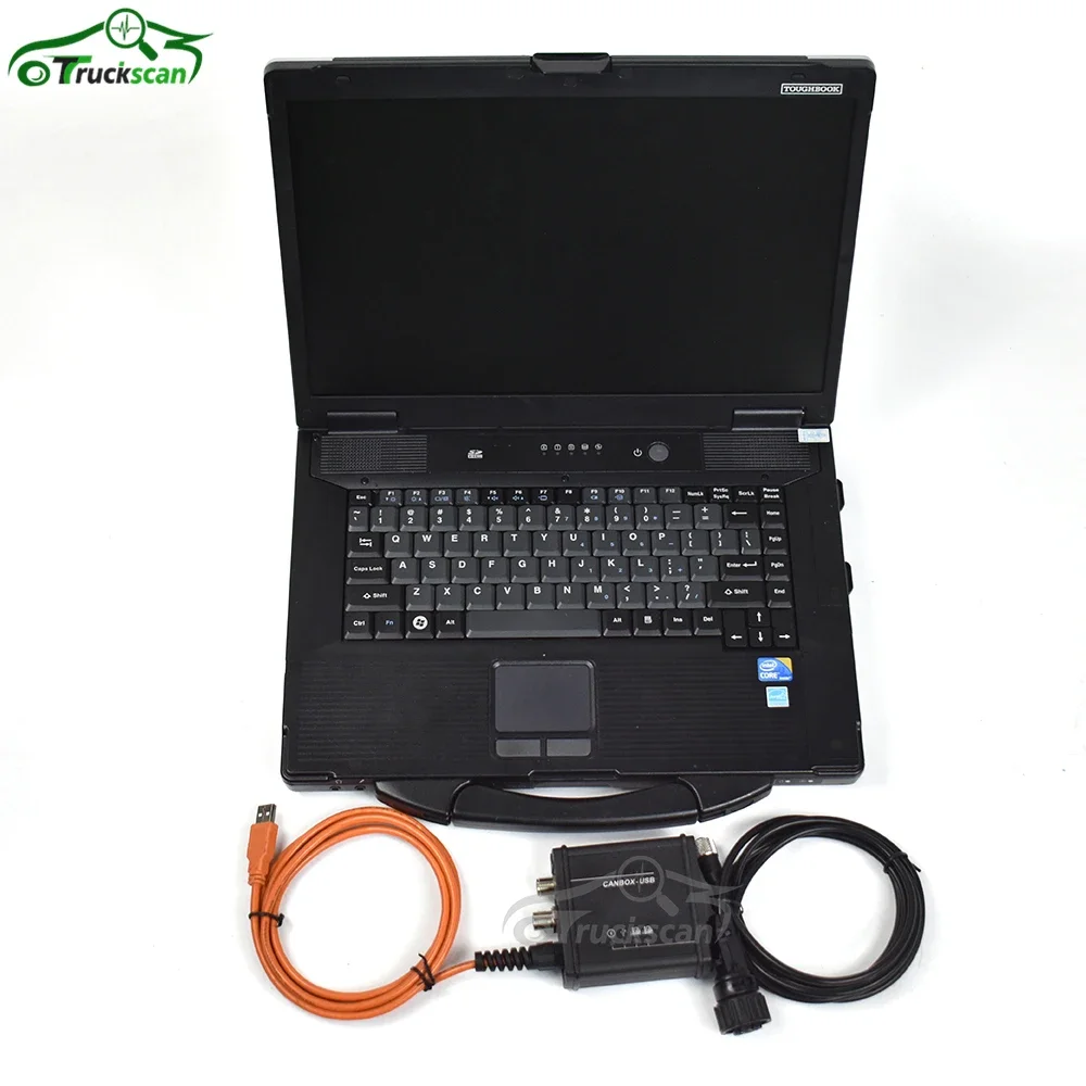 Per Still carrello elevatore CANBOX interfaccia USB con CF53 laptop Still carrello elevatore strumento diagnostico CANBOX