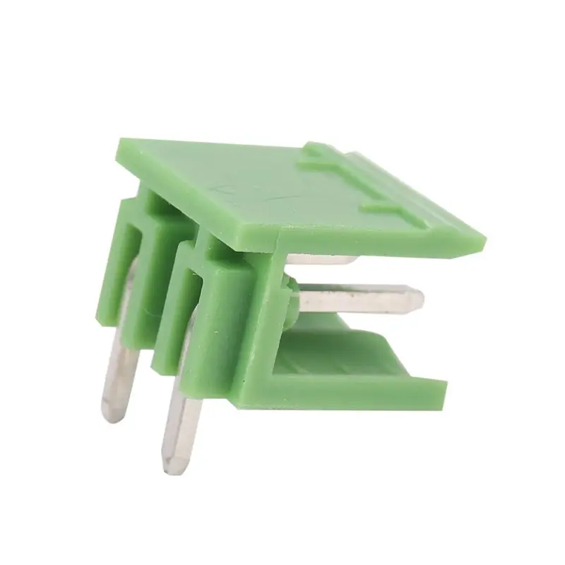 B62B-40 Pcs 5.08Mm Pitch 2Pin Plug-In Screw PCB Terminal Block Connector Right Angle