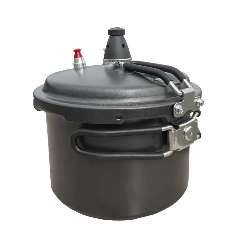 

Portable High Pressure Cooker for Outdoor Camping and Self Driving Tour with Ceramic Non Stick Coating Foldable 80kpa