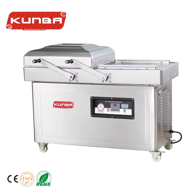 ماكينة غلق الطعام بالفراغ من Duo Chamber D'embalage Sous Vide Empacadora Empacaquetadora Selladora Al Vacio Doble Campana