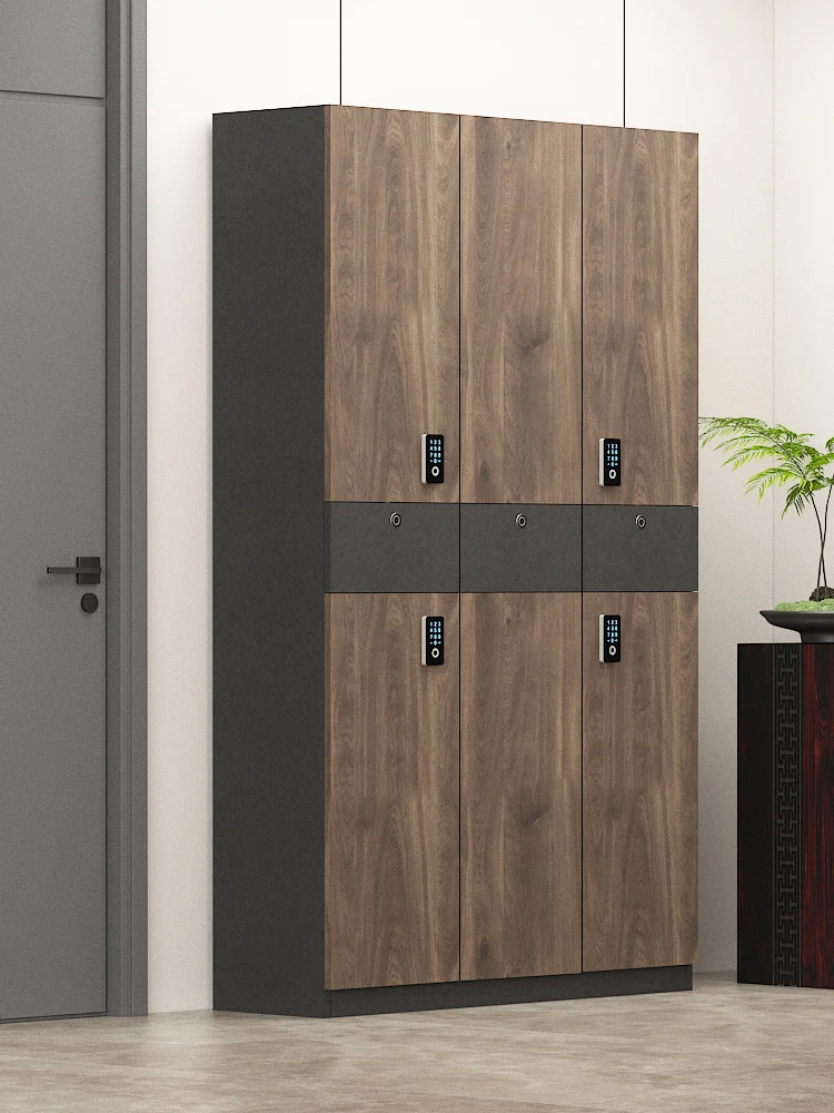 with Fingerprint Lock Password Lock Home Doorway Corridor outside Aisle Elevator Entrance Corridor Outdoor Cabinet