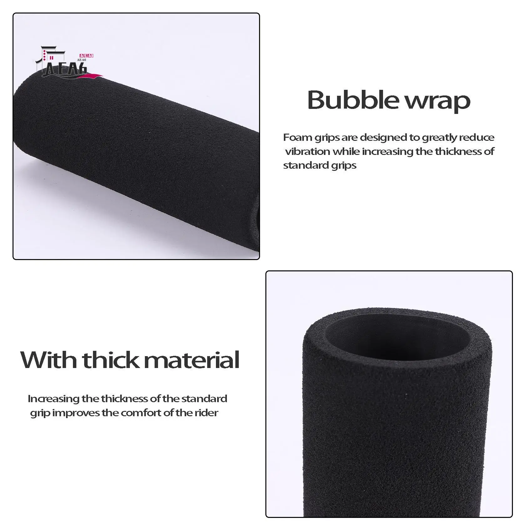 

AEA6-комфортный антивибрационный комфортный чехол на руль из пенопласта для мотоцикла