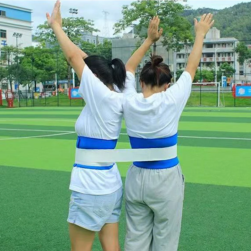 Giocattoli per adulti Giochi di società Striscia di stoffa Spin Around Fun Team Building Prop Espansione del parco giochi all'aperto Attività sportiva genitore-figlio