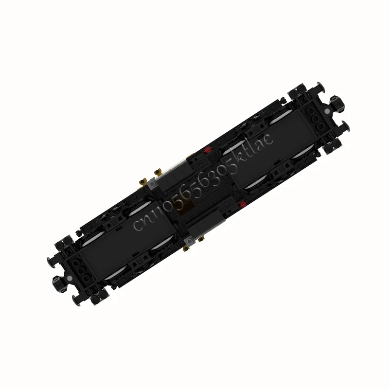 Nowe 612 Elementów Żółta Seria Pociągów Modułowe Klocki Konstrukcyjne Model Zabawki do Składania dla Dzieci Prezent na Boże Narodzenie Niespodzianka