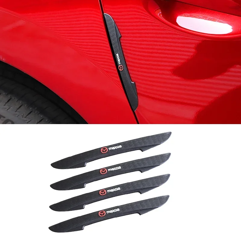 

4pcs Car Door Side Edge Anti-collision Protective Sticker for Mazda CX7 MX5 RX7 5 6 Axela Protege Atenza CX3 CX-5 CX-9 RX-8 626