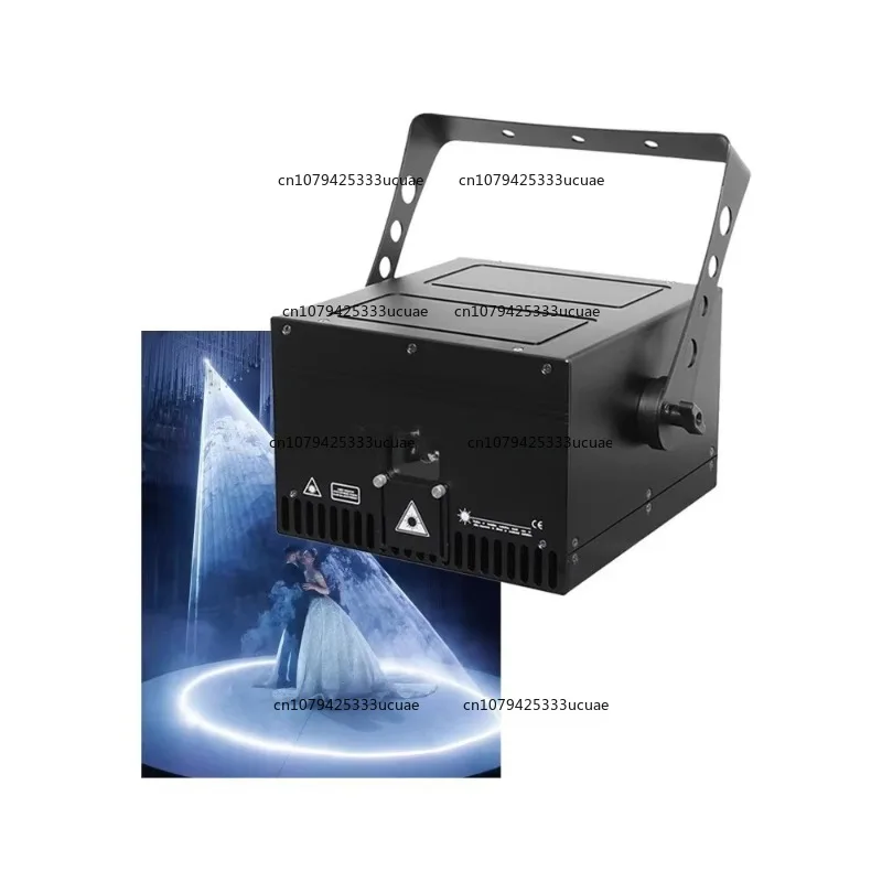 Laser with Snow Effect - Modern Wedding Laser Decoration for The First Dance Ceremony of The Bridal Party