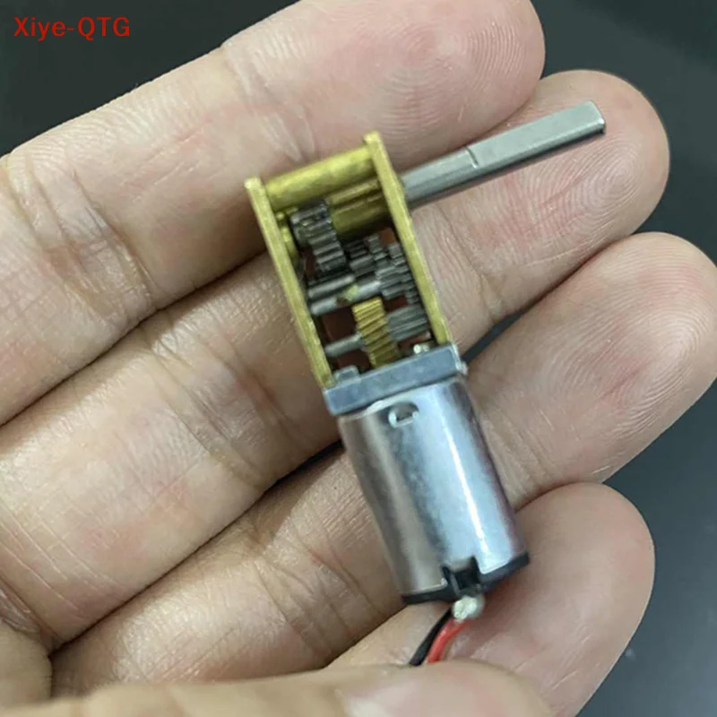 Hot！Mini Gear Motor Micro Worm Gear Reducer Brush DC Motors Electronic Devices 1218GE-N20 DC 12V (to 6V 3V)