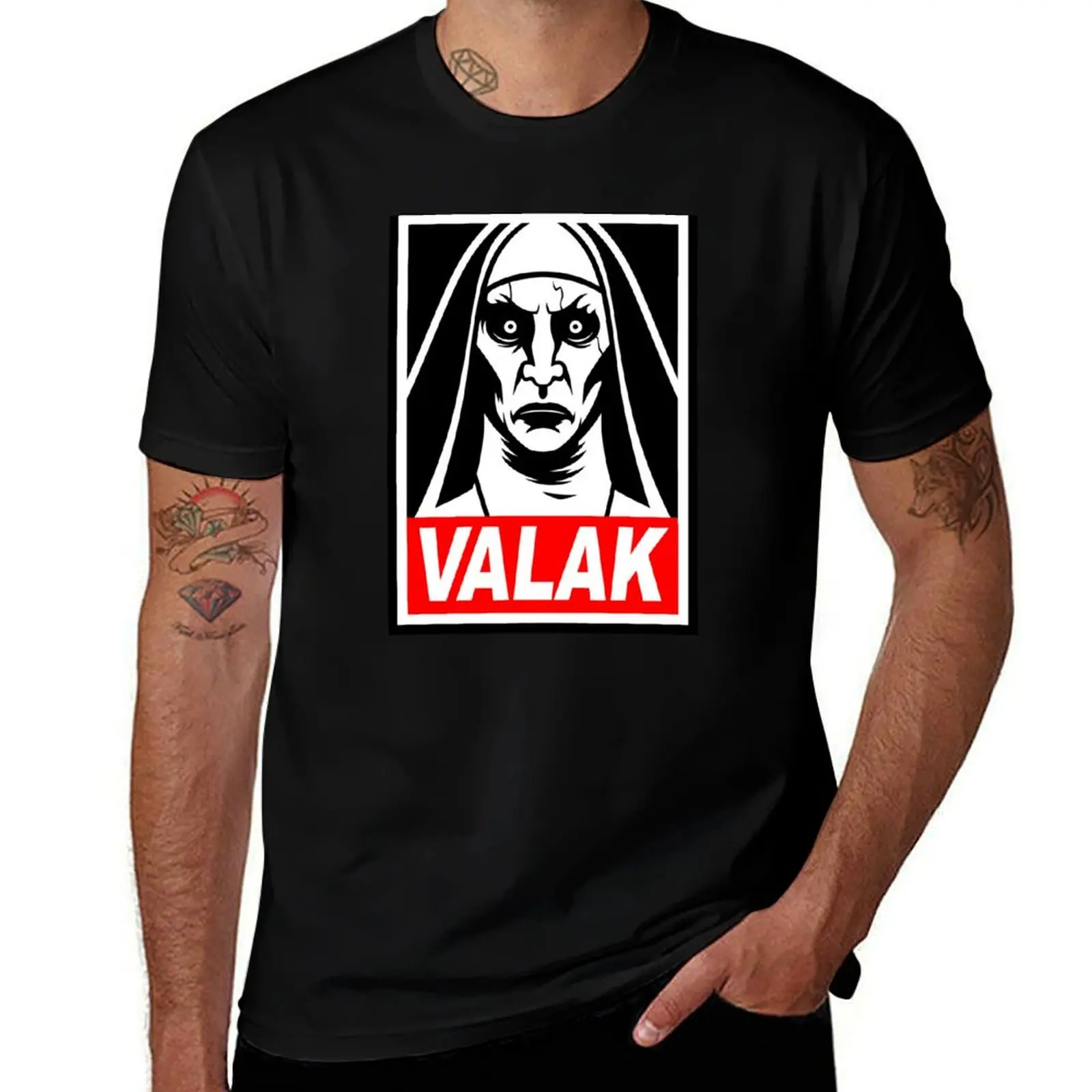 Valak T-Shirt Big and Tall Short Sleeve Tee T-Shirt