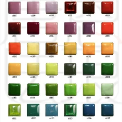 High Temperature 850 Degrees Enamel Powder Glaze DIY Cloisonne Glaze Can Be Fired Mineral Color Glaze Custom Crafts Production