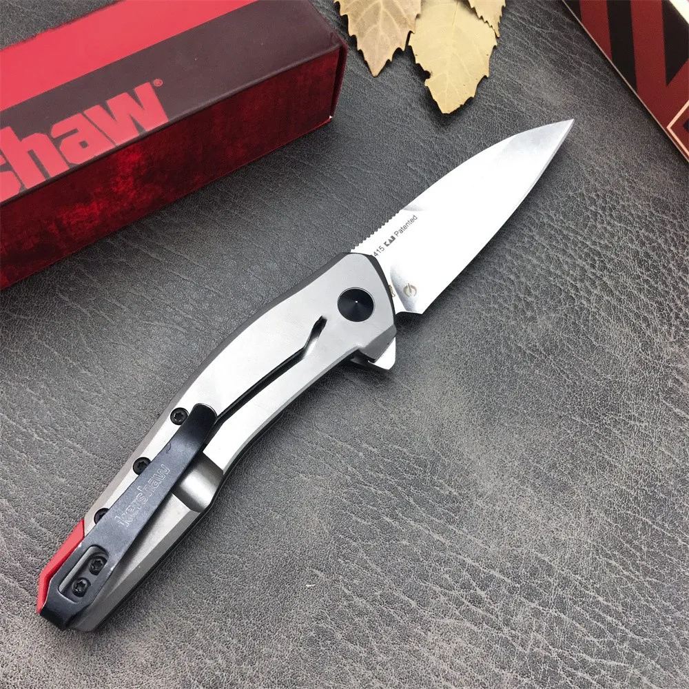 KS 1415 Pocket Knife Folding Knife 8Cr13Mov Blade 420 Steel Handles Outdoor Hunting Tactical Knife Camping Safety Edc Multitool