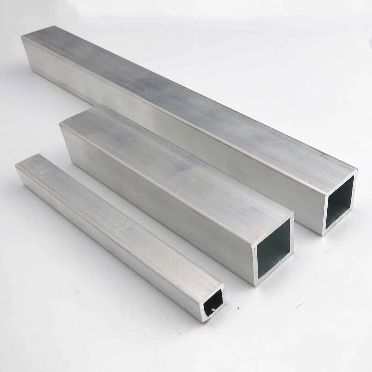 1Pc 10x10 20x20 6063 Aluminum Alloy Rectangular Square Tube Pipe Length 100mm 150mm 200mm 400mm 1000mm